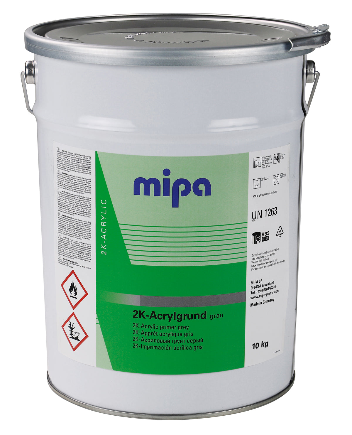 Mipa 2K-Acrylgrund grau 10kg