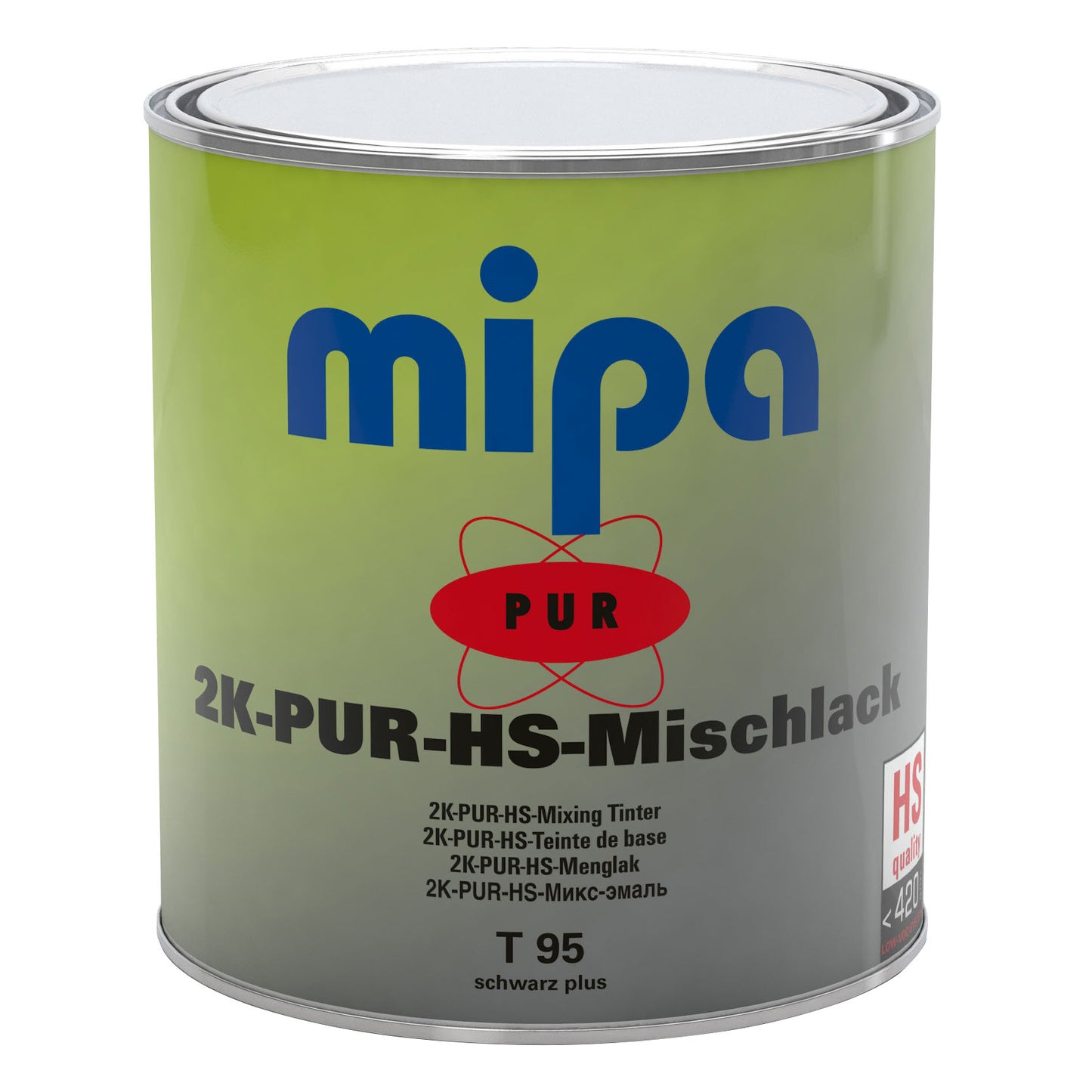 Mipa PUR-HS-Mischlack R 96 abtönschwarz 3 L