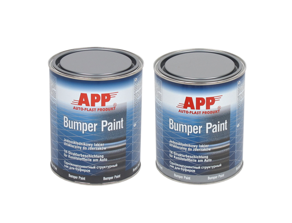 APP Bumper Paint Schwarz 1 L