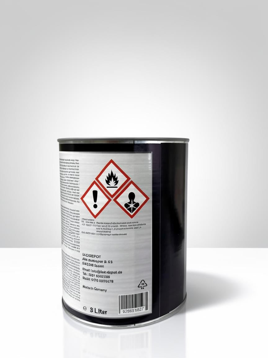 Lack Depot LD Multi Body Filler 3L can with hazard warning labels for automotive body repair