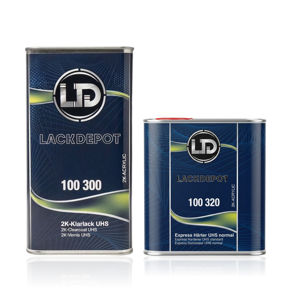 LD Klarlack-Set UHS standard — 2K-Klarlack UHS 5 L + Express Härter UHS standard 2,5 L