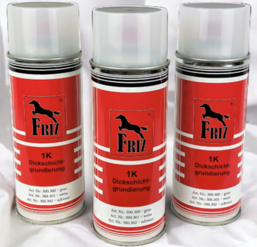 Friz 1K Dickschicht Grundierung Spray 400 ml grau