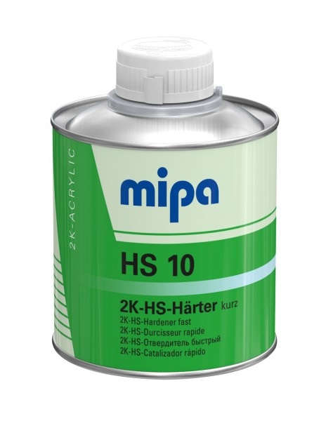 Mipa 2K-HS-Härter HS 10 kurz, 0,5–2,5 L