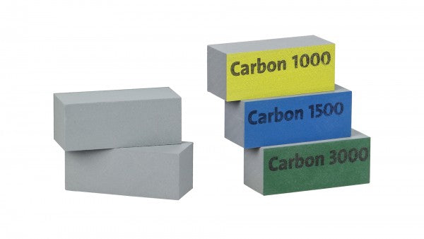 MP Feinschleifklötze Carbon 20 x 20 x 50 mm P 3000 (grün / green)