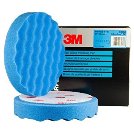 3M Ultrafina SE Polierschaum blau 150 mm 2er-Pack