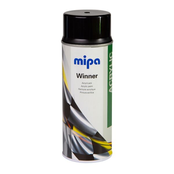 Mipa Winner-Spray Acryl-Lack 400 ml, weiß/schwarz, matt/glänzend
