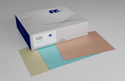 MP Sanding Pad "TotalSilk" 130 x 170 mm, hook & loop / velcro