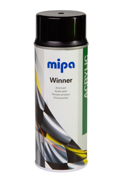 Mipa Winner-Spray Acryl-Lack 400 ml, weiß/schwarz, matt/glänzend