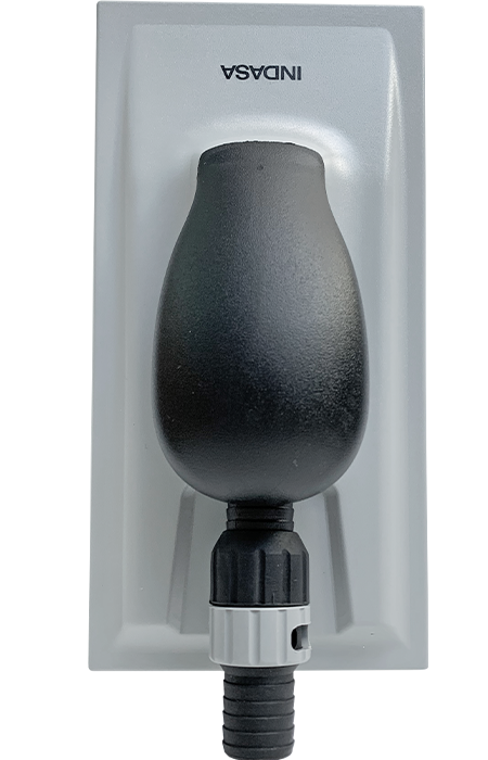MP Handblock AntiDust 115 × 230 mm 10-Loch Klett