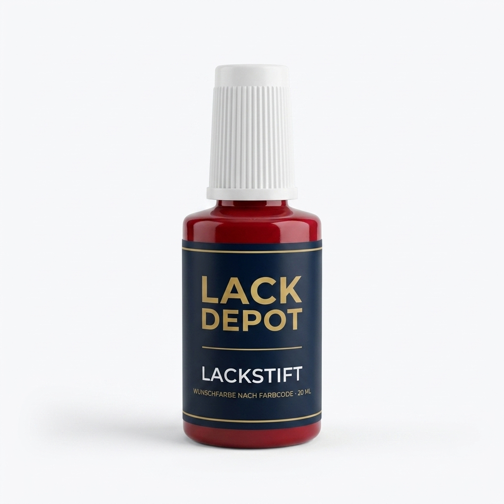 Lack Depot Lackstift 20 ml – Wunschfarbe nach Farbcode, Flasche mit Pinsel im Deckel