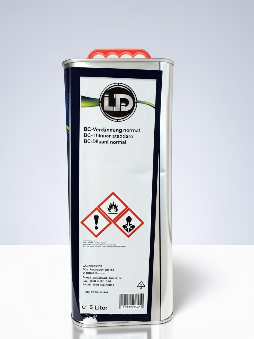Lack Depot 5L standard BC thinner metal canister for automotive basecoats and 2K paint systems