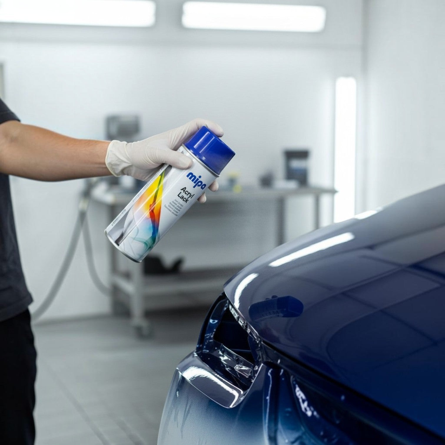Lack Depot Mipa Lack Spray RAL 2011 deep orange 400ml for professional automotive touch-ups and paint repairs