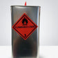 Lack Depot 5L mild silicone and wax remover in a metal canister with a flammable liquid warning label