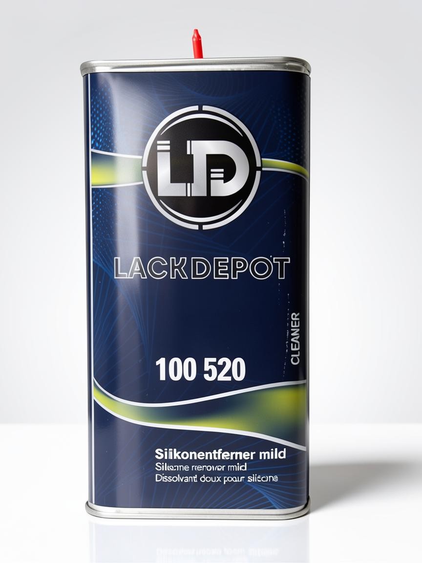 Lack Depot LD mild silicone and wax remover in a 5-liter metal container for professional surface cleaning.